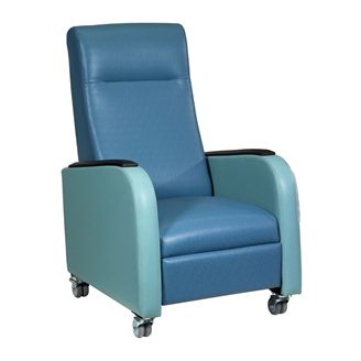 Picture of Healthcare Patient Mobile Recliner with Arm Caps