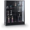Picture of 72"H x 48"W x 18"D Freestanding Display Case with Cornice and Light