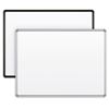 Picture of 2'H x 3'W Porcelain Steel Whiteboard With Presidential Trim (Silver)