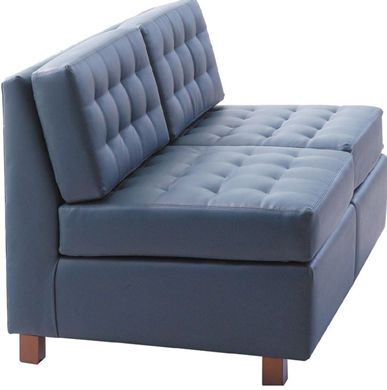 Picture of Reception Lounge 2 Seat Armless Loveseat Sofa