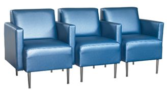 Picture of Contemporary Reception Lounge 3 Seat Modular Sofa