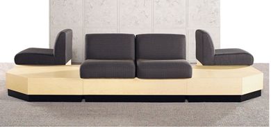 Picture of Reception Lounge Armless Modular Bench Seating