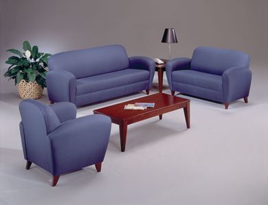 Picture of Reception Lounge Loveseat, Sofa and Club Arm Set