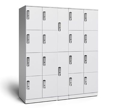 Picture of Metal Cubby Locker Center with Digital Locks