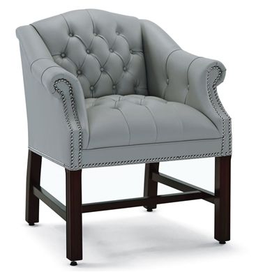 Picture of Reception Lounge Traditional Tufted Club Arm Chair