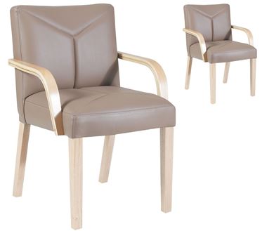 Picture of Set of 2, Reception Guest Side Arm Chair