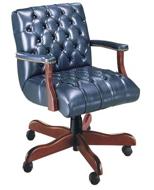 Picture of Traditional Mid Back Managerial Tufted Conference Chair