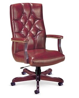 Picture of High Back Traditional Tufted Conference Chair 