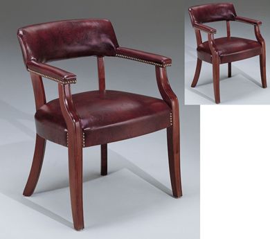 Picture of Set of 2, Traditional Guest Visitor Arm Chair