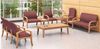 Picture of Reception Lounge 2 Chair Tandem Seating, Wood Frame