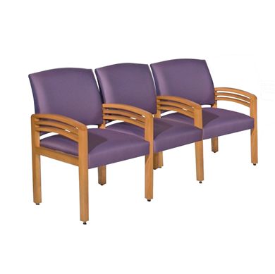 Picture of Reception Lounge 3 Chair Tandem Seating