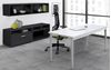 Picture of Contemporary 60" Work Table with Lateral File, Wall Storage and Task Chair