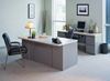 Picture of 72" Executive Steel Desk with Kneespace Credenza