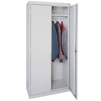 Picture of Contemporary Wardrobe Cabinet With Adjustable Shelves