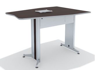 Picture of 72' Standing Height Contemporary Conference Table with Power Access