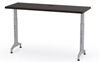 Picture of 42" Height Adjustable Mobile Training Table, Fixed Top