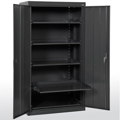 Picture of Storage Cabinet With Pull-Out Tray/Shelf