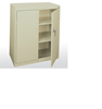 Picture of Steel Counter Height Cabinet With 2 Fixed Shelves