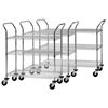 Picture of Versatile Chrome Wire Shelf Cart