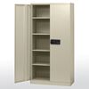 Picture of 48" Keyless Electronic Lock Cabinet With 4 Adjustable Shelves