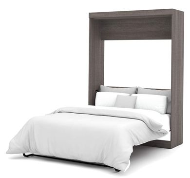 Picture of Full Wall Bed In Bark Gray