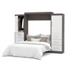 Picture of 115" Queen Wall Bed Kit In Bark Gray & White
