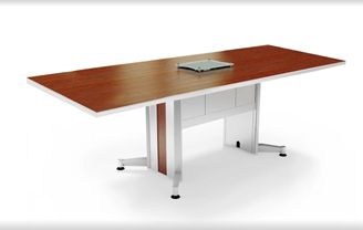 Picture of 8' Rectangular Conference Table with Power Access