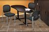 Picture of Pack of 3, 72" Peanut Shape Cafe Table
