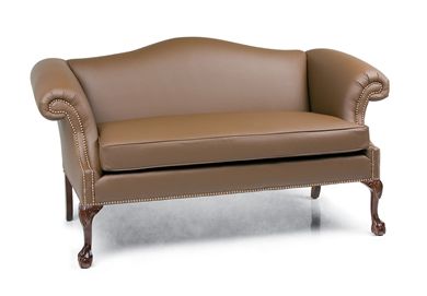 Picture of Reception Lounge Sofa with Queen Anne Legs