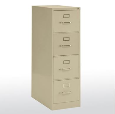 Picture of Steel 4 Drawer Vertical File Cabinet