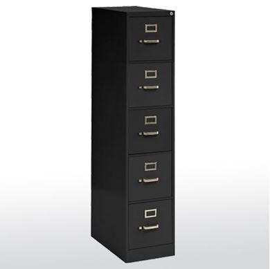 Picture of Steel 5 Drawer Vertical File Cabinet