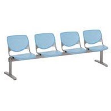 Picture of Free Standing 4-Seat Beam With Perforated Back