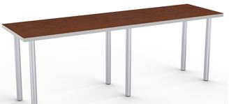 Picture of Set of 4, 96" Fixed Training Table with 4 Legs