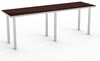 Picture of Set of 4, 84" Fixed Training Table with 4 Legs
