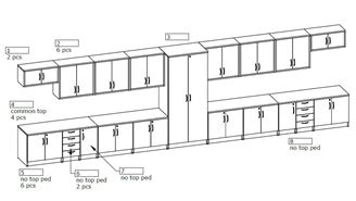 Picture of Bookcase Lateral Storage Section