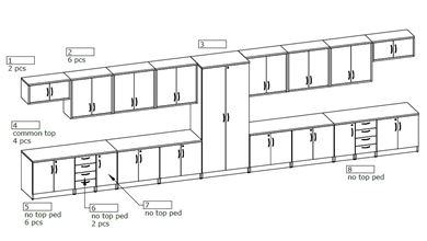 Picture of Bookcase Lateral Storage Section