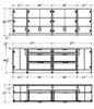 Picture of Lateral File Storage Center with Wall Mount Cabinets