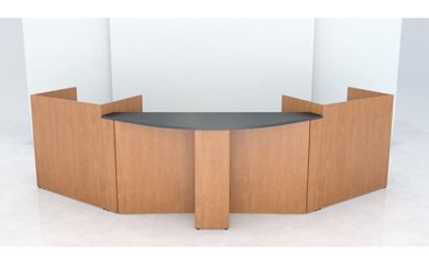 Picture of Contemporary Reception Desk Workstation