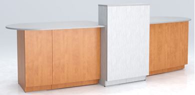 Picture of Contemporary Reception Desk Workstation