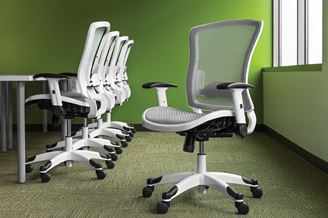 Picture of Pack of 5, Ergonomic Mesh Task Chair