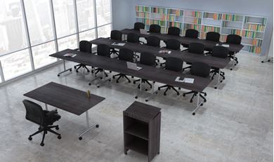 Picture of Modular Training Table Room Setting