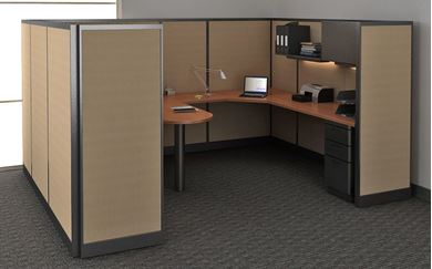 Picture of Executive Managerial U Shape Private Cubicle Workstation