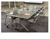 Picture of Rectangular Set, Mobile Flip Nesting Table with Power Module