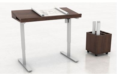 Picture of Pack of 3, Drafting Powered Height Adjustable Table