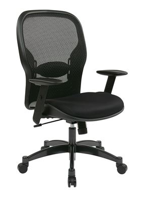 Picture of Pack of 3, Mesh Back and Mesh Seat Manager’s Chair with Adjustable Arms