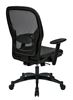 Picture of Pack Of 3,Breathable Mesh Back and Bonded Leather Seat Manager’s Chair with Adjustable Arms