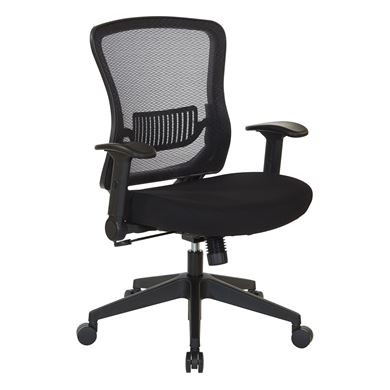 Picture of Pack Of 3, Dark Air Grid® Back and Padded Mesh Seat Manager’s Chair.