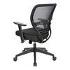 Picture of Pack Of 3, Dark Air Grid® Back Task Chair with Memory Foam Black Mesh Seat.