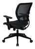 Picture of Pack Of 3, Air Grid® Seat and Back Manager’s Chair with Adjustable Angled Arms. 