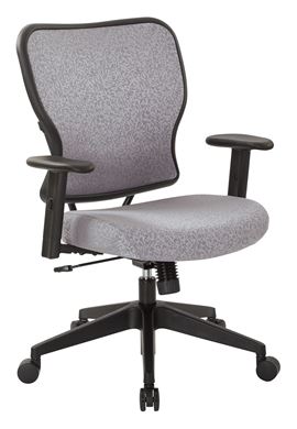 Picture of Pack Of 3, Steel Fabric Padded Seat and Back with Height Adjustable PU Padded Arms.